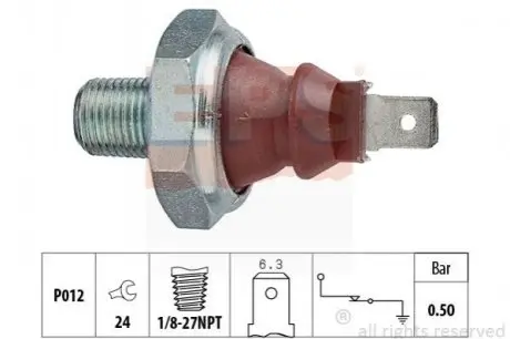 Датчик тиску масла Lanos, Aveo,Lacetti EPS 1800069