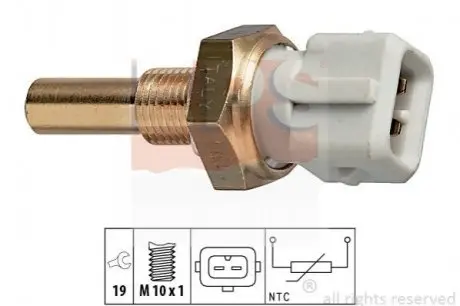 Датчик температури води VW Passat 1,3-2,0i 93- EPS 1830171