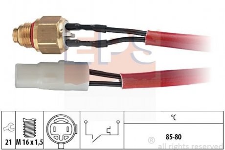 Термовимикач вентилятора радіатора EPS 1850150 (фото 1)