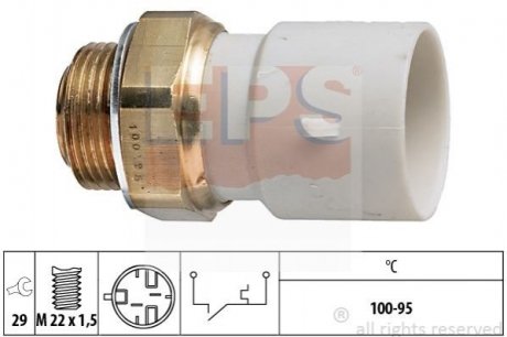 Термовікач вентилятора 1 850 182 EPS 1850182 (фото 1)