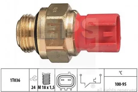 Термовимикач вентилятора радіатора EPS 1850186