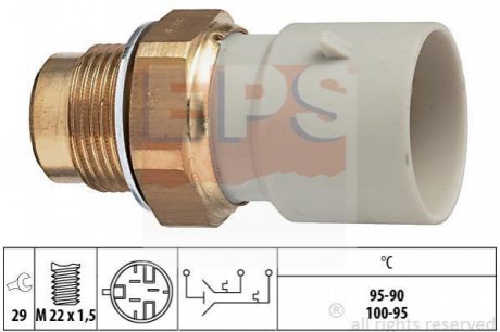 Термовимикач вентилятора радіатора EPS 1850676