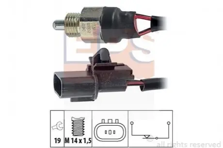 Датчик включения зад, походка Mitsubishi Pajero/L200 2.5D -07 EPS 1860202