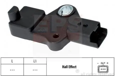 Фото 1 - датчик до/валу Citroen C4, C5, C8, Jumpy, Ford Focus II, Galaxy, Kuga, Mondeo, S-Max, Peugeot 307, 308, 407,607 2.0TDCI/2.0HDI 03- EPS 1953524 Датчик до/валу Citroen C4, C5, C8, Jumpy, Ford Focus II, Galaxy, Kuga, Mondeo, S-Max, Peugeot 307, 308, 407,607 2.0TDCI/2.0HDI 03- EPS 1953524 (фото 1)