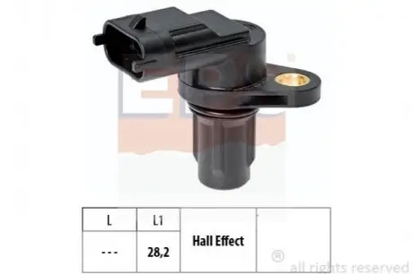 Фото датчик импульсов Citroen Berlingo 1.6 Hdi 90, 08- EPS 1953602 Датчик импульсов Citroen Berlingo 1.6 Hdi 90, 08- EPS 1953602