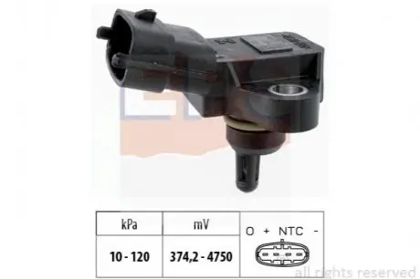 Датчик вакуума Hyundai IX35, Sonata V Kia Magentis, Optima, Sportage 2.0 01.08- EPS 1993180