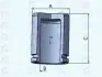 Поршень, корпус скоби гальма ERT 150860C
