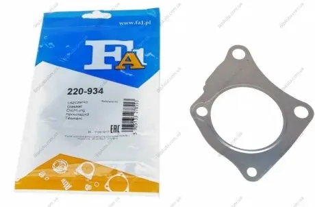 Прокладка, впуск в турбину (компрессор) FA1 Fischer Automotive One (FA1) 220934