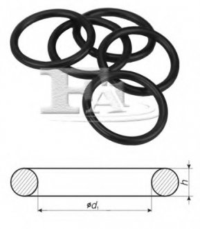 Уплотнительное кольцо FA1 Fischer Automotive One (FA1) 543870100 (фото 1)