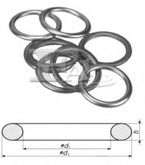 Уплотнительное кольцо Fischer Automotive One (FA1) 566870100 (фото 1)