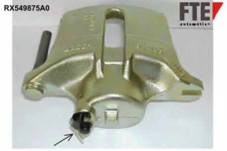 Суппорт тормозной FTE RX549875A0 (фото 1)