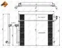 Конденсатор кондиціонера MERCEDES GLML-Series 11- NRF 350080 (фото 2)