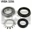 Комплект подшипника ступицы колеса SKF VKBA3206