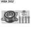 Комплект підшипника маточини колеса SKF VKBA3502 (фото 1)