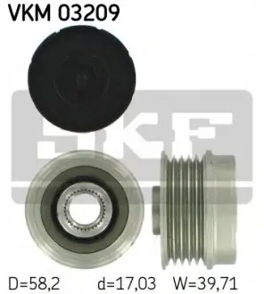 Механизм свободного хода генератора SKF VKM03209
