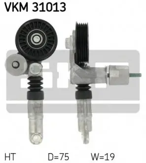Натяжной ролик, поликлиновой ремень SKF VKM31013 (фото 1)