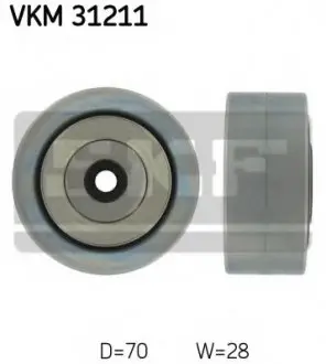 Фото паразитний / провідний ролик, полікліновий ремінь SKF VKM31211 Паразитний / провідний ролик, полікліновий ремінь SKF VKM31211