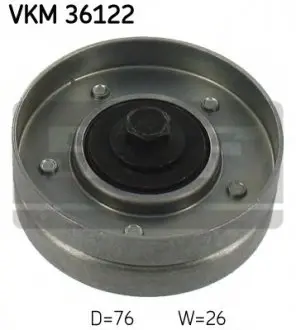 Паразитний / провідний ролик, полікліновий ремінь SKF VKM36122