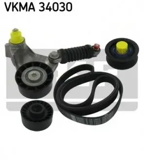 Поликлиновой ременный комплект SKF VKMA34030