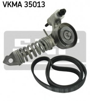 Комплект поліклиновий (ремінь+ролики) VKMA 35013 SKF VKMA35013 (фото 1)