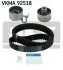Комплект ГРМ (ремінь + ролик) SKF VKMA92518 (фото 2)