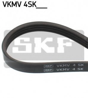 Полікліновий ремінь SKF VKMV4SK922 (фото 1)
