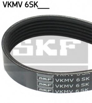 Поликлиновой ремень SKF VKMV6SK1090 (фото 1)