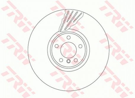 Гальмівний диск TRW DF6618S