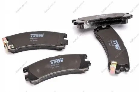 Комплект гальмівних колодок, дискове гальмо TRW GDB1018