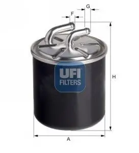Автозапчастина 24.126.00 UFI 2412600