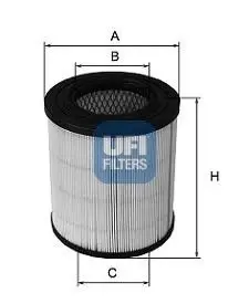Воздушный фильтр 27.271.00 UFI 2727100