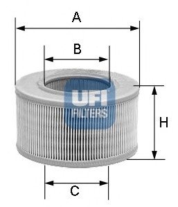 Воздушный фильтр UFI 3087100 (фото 1)