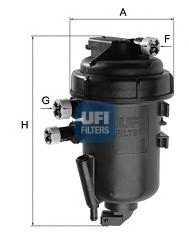 Топливный фильтр UFI 5515200 (фото 1)