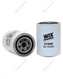 Фільтр оливний WIX WIX FILTERS 51806