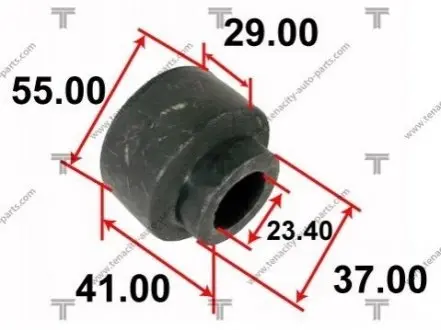 Сайлентблок переднего рычага задний L=R TENACITY AAMNI1036