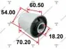 Сайлентблок переднього важеля задній L=R TENACITY AAMMA1016