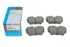 Комплект тормозных колодок, дисковый тормоз PARTS KAVO KBP6604 (фото 5)