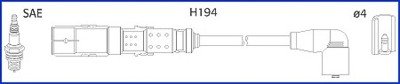 Комплект проводов зажигания HITACHI 134792 (фото 1)