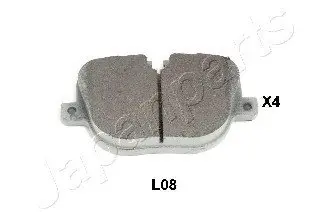 Комплект тормозных колодок, дисковый тормоз JAPANPARTS PPL08AF (фото 1)