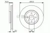 Тормозной диск ALFA ROMEO/CITROEN/FIAT/LANCIA/PEUGEOT \&#039;\&#039;F \&#039;\&#039;92&gt;&gt; PR2 BOSCH 0986479S01 (фото 1)