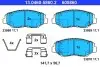 Комплект тормозных колодок, дисковый тормоз ATE 13046058602 (фото 1)
