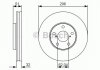 Гальмівний диск LEXUS GS300/GS430/SC430 F'3,0-4,397-10 BOSCH 0986479R20 (фото 1)