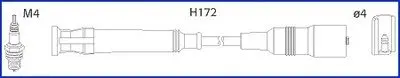 Комплект дротів запалювання HITACHI 134763