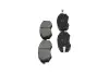 Комплект тормозных колодок, дисковый тормоз PARTS KAVO KBP3029 (фото 4)