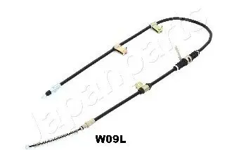 Трос, стояночная тормозная система JAPANPARTS BCW09L