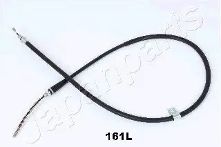 NISSAN Трос ручн.тормоза лев.Micra 03- JAPANPARTS BC161L