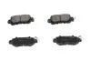 Комплект тормозных колодок, дисковый тормоз KAVO PARTS KBP4573