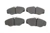 Комплект тормозных колодок, дисковый тормоз KAVO PARTS KBP6566