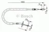 Трос, стоянкова гальмівна система 1 987 477 703 BOSCH 1987477703 (фото 1)