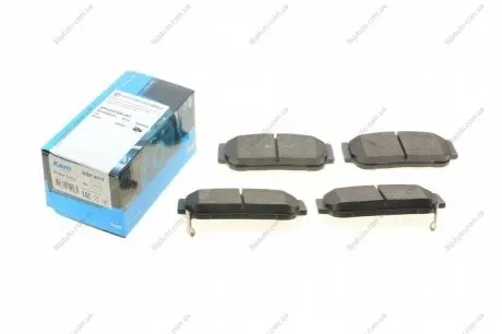 Комплект тормозных колодок, дисковый тормоз PARTS KAVO KBP4017